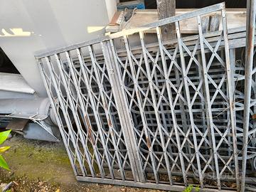 grata zincata a fisarmonica 