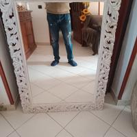 Specchio bianco Stile Barocco Maisons du Monde