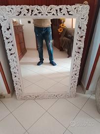 Specchio bianco Stile Barocco Maisons du Monde