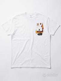 Maglietta AS Roma Ultras Casual - Grafica Lupetto 