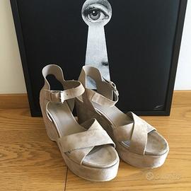 Sandali zeppe n41 Janet & Janet