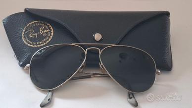 OCCHIALI ORIGINALI RAY-BAN "AVIATOR" BAUSH & LOMB.