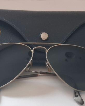 OCCHIALI ORIGINALI RAY-BAN "AVIATOR" BAUSH & LOMB.
