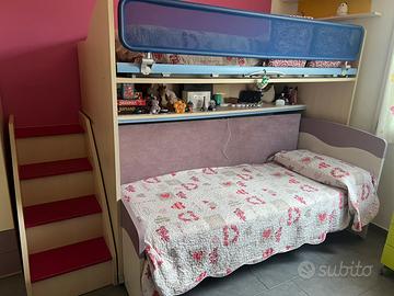 Letto ponte/scorrevole