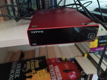 Hifi Dac Topping E50 usato due volte.