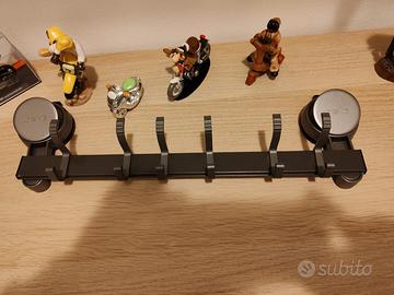 ATTACCAPANNI ADESIVO ALLUMINIO LEGGI 