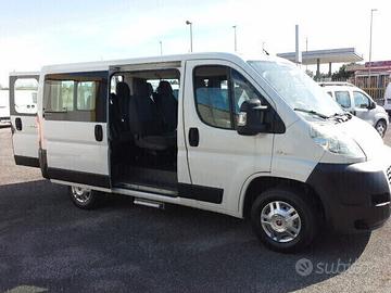 Fiat Ducato 2.3 mtj 120cv con 9 posti vetrato