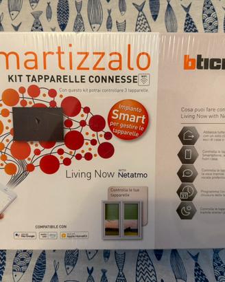 Kit BTicino Living Now tapparelle Wi-Fi Zigbee