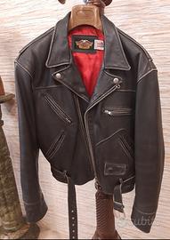 Chiodo pelle Harley Davidson uomo