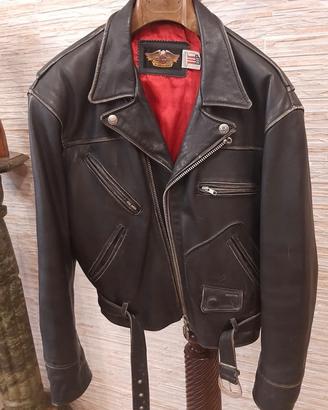 Chiodo pelle Harley Davidson uomo