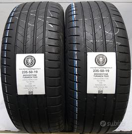 2 GOMME 235 50 19 BRIDGESTONE A61591