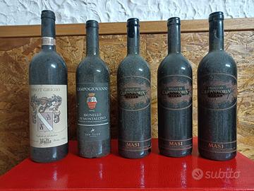 30 bottiglie di vino da collezione 