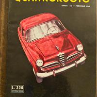 QUATTRORUOTE anno 1  N.1 febbraio 1956