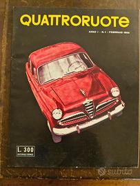QUATTRORUOTE anno 1  N.1 febbraio 1956
