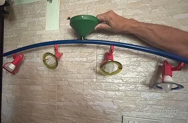 Lampadario Cameretta Bimbi 4 Faretti