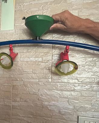 Lampadario Cameretta Bimbi 4 Faretti
