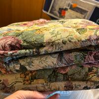 Cuscino avvolgisedia fantasia floreale x 4