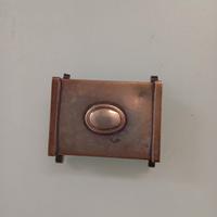 Inchiostratore Heintz in argento su bronzo