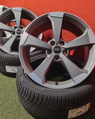 Cerchi Audi A4 A5 Orig Gomme 4 Stagioni 255 35 19