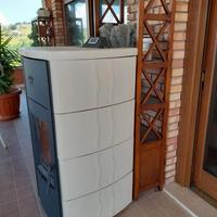 stufa a pellet Clementi Idro da 34 kW