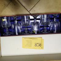 bicchieri di cristallo vintage made in Italy 