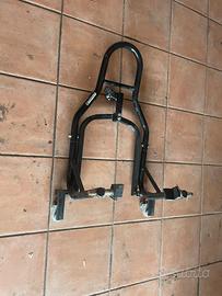 Cavalletto posteriore moto con rotelle