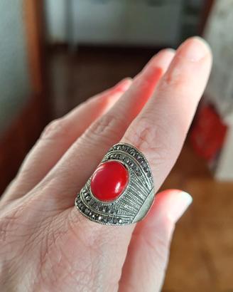 anello vintage stile etnico 