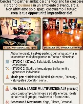 Spazio coworking della salute nei castelli romani