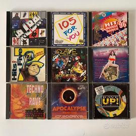 Lotto CD musica house / electro / dance anni 90