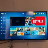Televisione smart tv 43 pollici