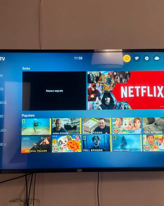Televisione smart tv 43 pollici