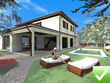 Lotto di 1.000 Mq Progetto approvato - 3 Soluzioni