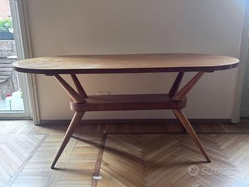 Tavolo Modernariato Anni Sessanta in legno.