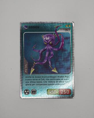 Invizimals Kraken Colt Metal N.251