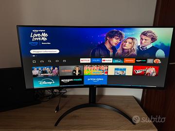 Monitor Ultrawide 34” Curvo LG