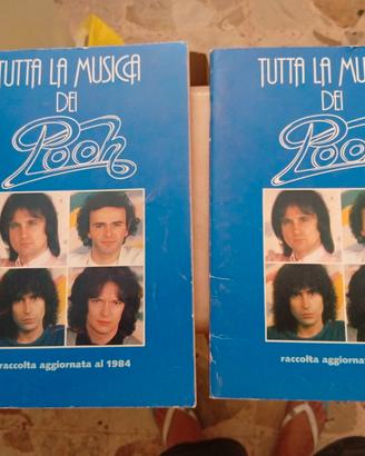 Tutta la musica dei Pooh  Spartiti + Testi 