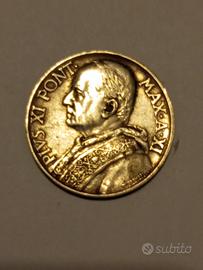 10 lire d argento pontificato Pio XI 