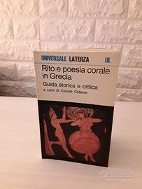 Rito e poesia corale in Grecia