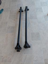 Barre portatutto universali per tetto liscio