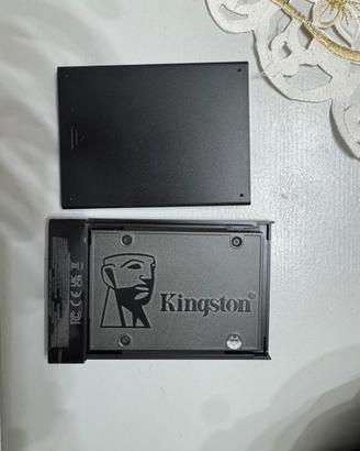 SSD kingston 128 gb con case rigido esterno