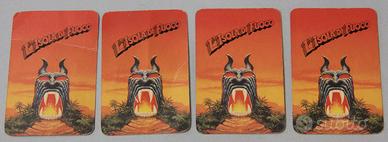 Isola di fuoco EG ricambi 4 carte lotto