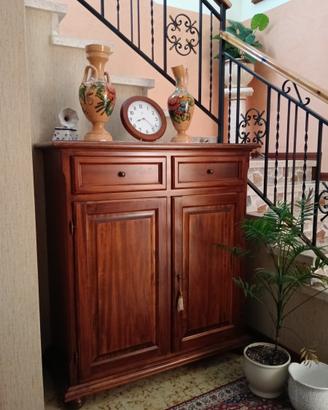 Mobile a due ante in legno