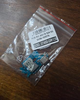 Connettore di ricarica microfono sim samsung s24 