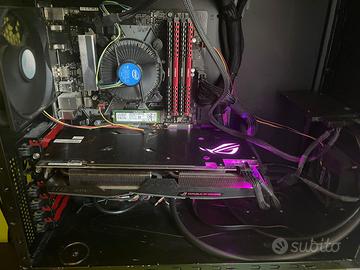 Pc gaming con rx 580 da 8gb e i5 di 9 generazione