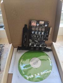 Scheda Espansiva Porte USB HDMI