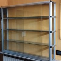 vetrinetta vetro/alluminio