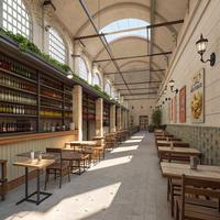 Locale svuotato prima di riorganizzazione sgombro 