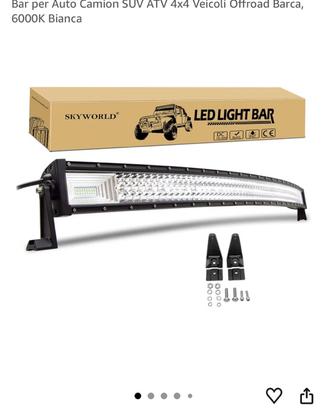 Barra led per auto