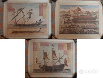 LOTTO 3 Stampe tratte dall' Atlante Parigi 1693