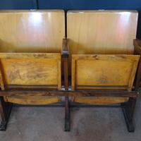 Sedie cinema 2 posti anni '50